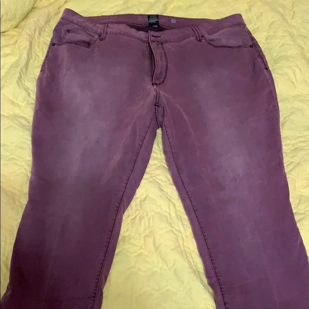 Purple Faded Glory Jeans